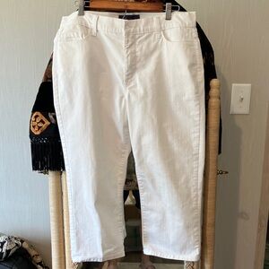 NYDJ White Jeans
